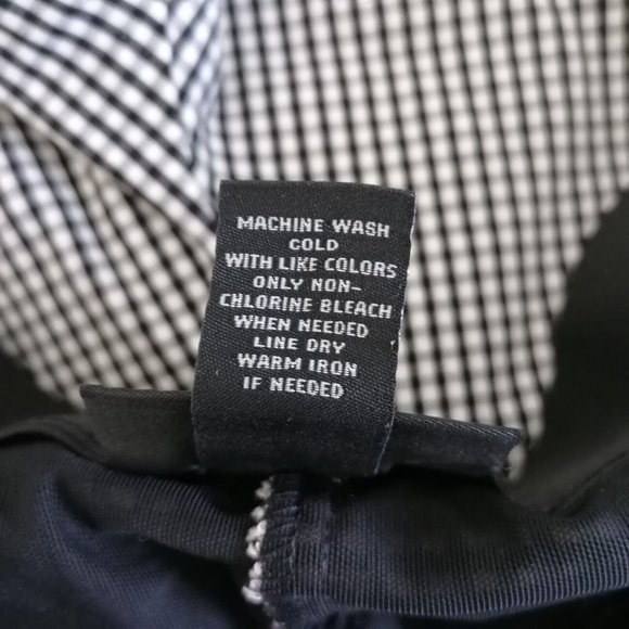 Lane Bryant The Allie Womens Gray Stretch Gingham Print Dress Pants Size 28R - Picture 6 of 6